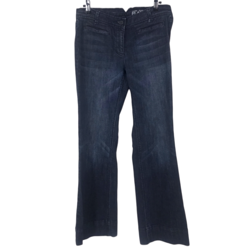 New York & Company Low Rise Skinny Flare‎ Leg Jeans